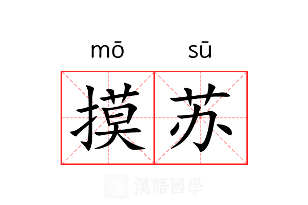 摸苏