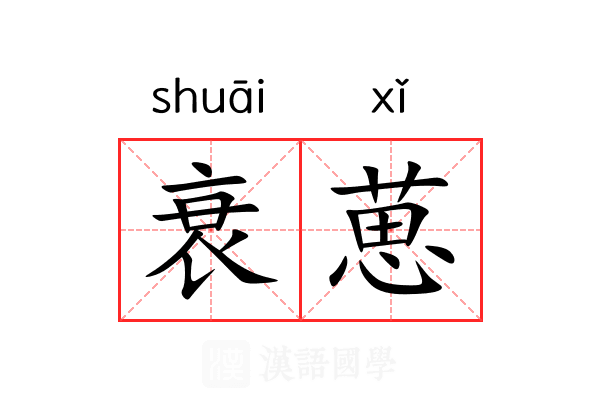 衰葸