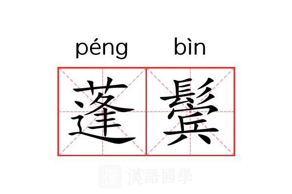 蓬鬓
