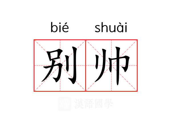 别帅