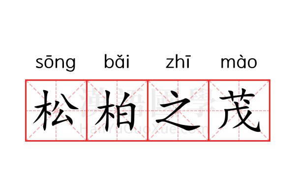 松柏之茂 松柏之茂