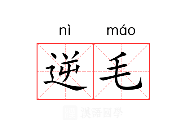 逆毛 逆毛