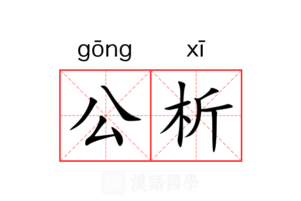 公析
