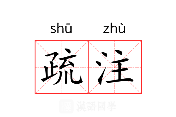 疏注