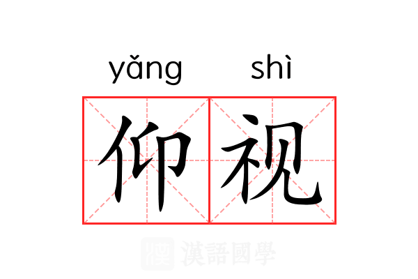 仰视