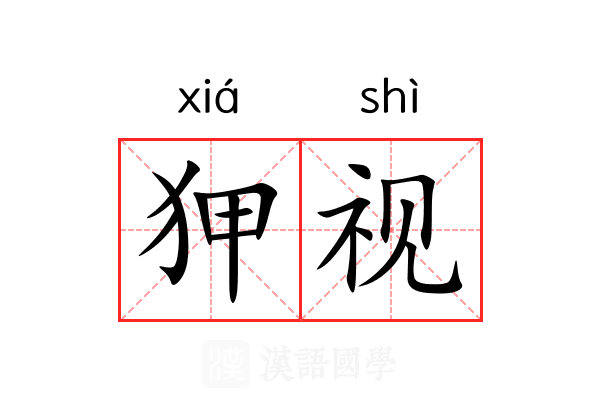 狎视