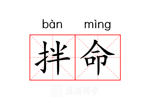 拌命