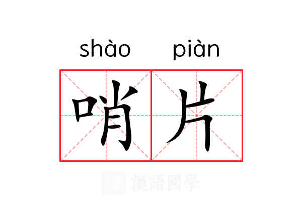 哨片 哨片
