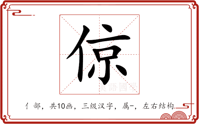 倞 倞