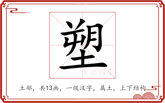 塑 塑