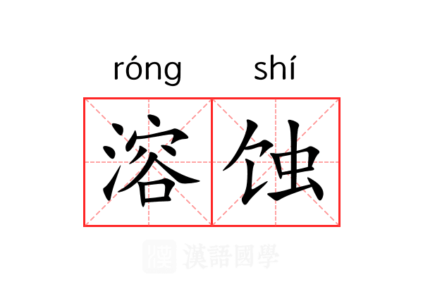 溶蚀 溶蚀