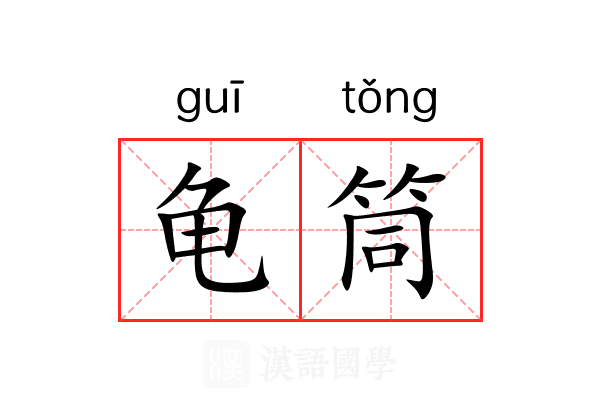 龟筒 龟筒