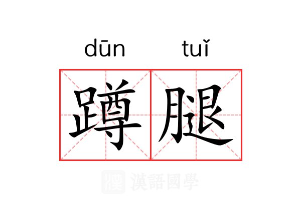 蹲腿