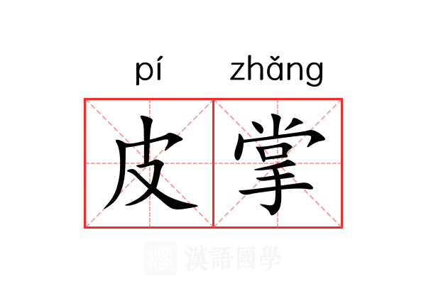 皮掌 皮掌