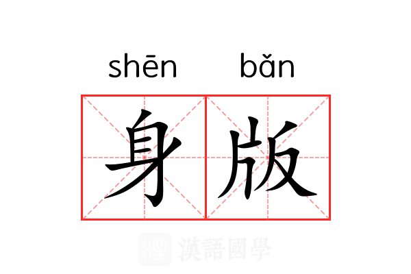 身版 身版