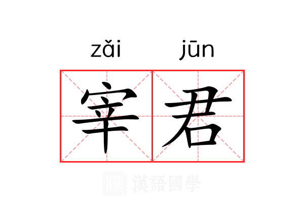 宰君 宰君
