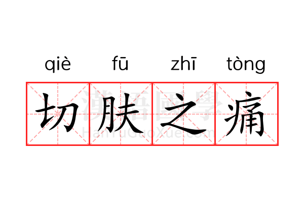 切肤之痛 切肤之痛