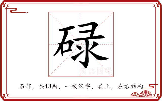 碌 碌