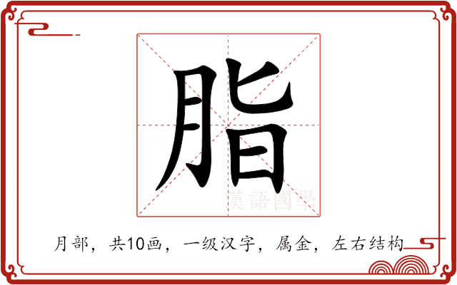 脂 脂