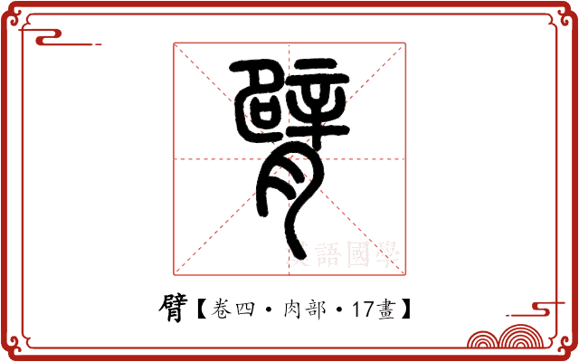 臂 臂