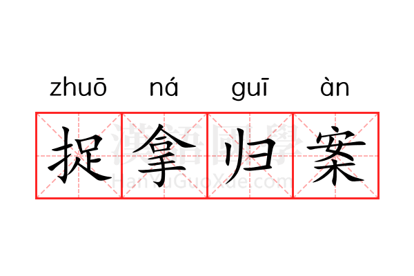 捉拿归案 捉拿归案
