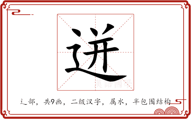 迸 迸