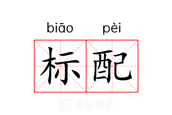 标配 标配