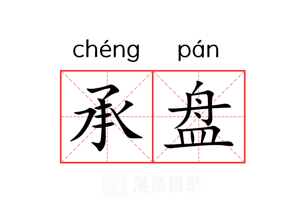 承盘