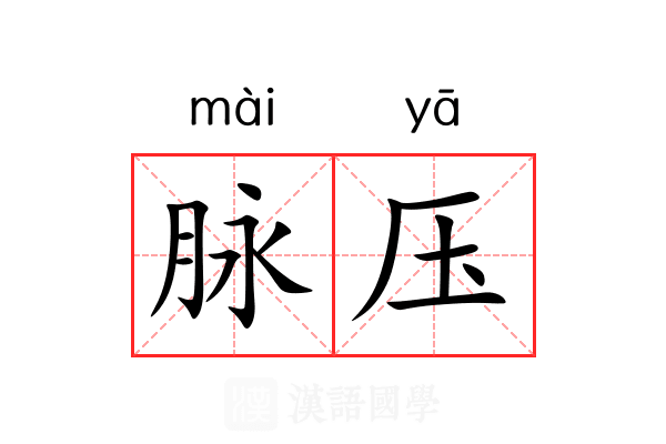 脉压