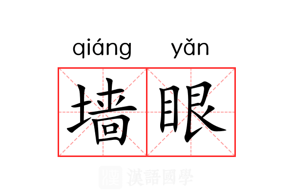 墙眼 墙眼