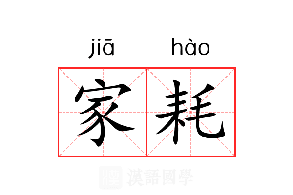 家耗 家耗