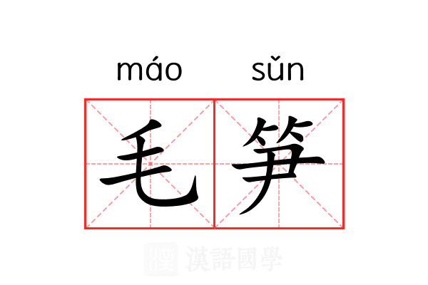 毛笋 毛笋