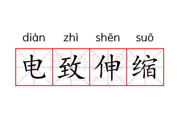 电致伸缩 电致伸缩