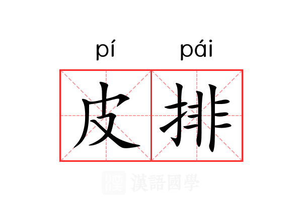 皮排 皮排