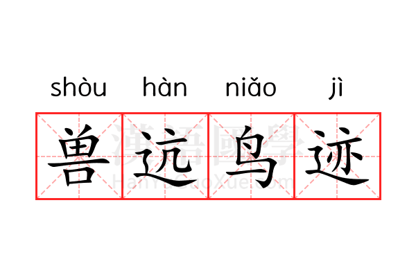 兽迒鸟迹 兽迒鸟迹
