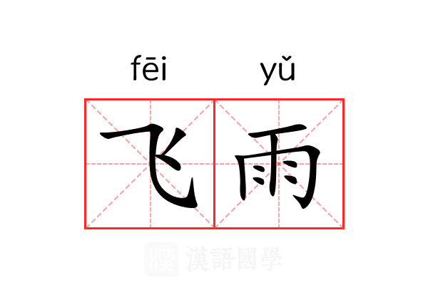 飞雨