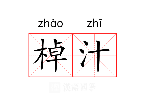 棹汁