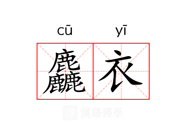 麤衣
