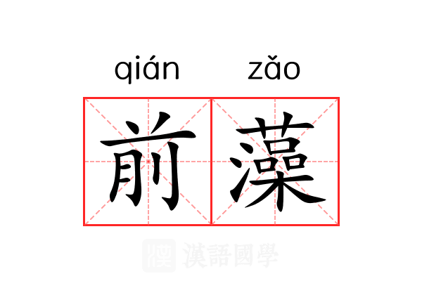 前藻 前藻