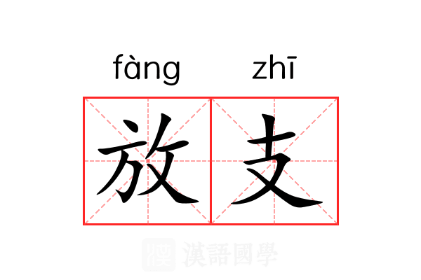 放支 放支