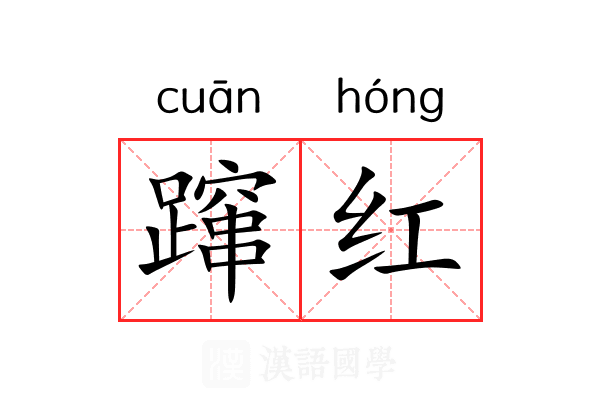 蹿红 蹿红
