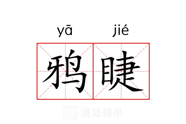 鸦睫