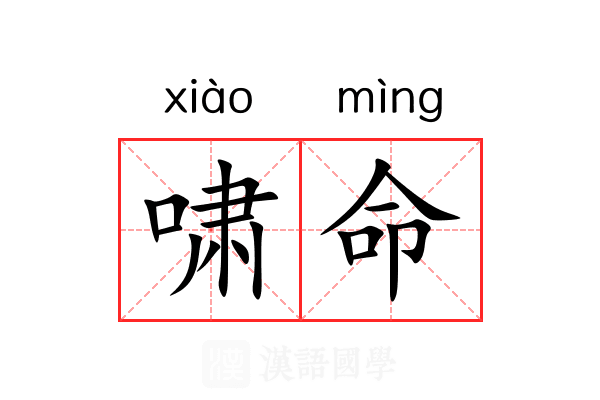 啸命