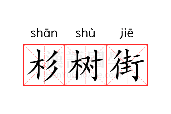 杉树街 杉树街