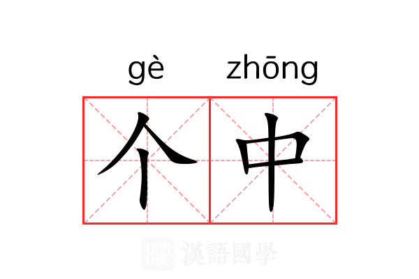 个中