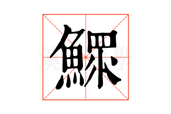 鰥 鰥