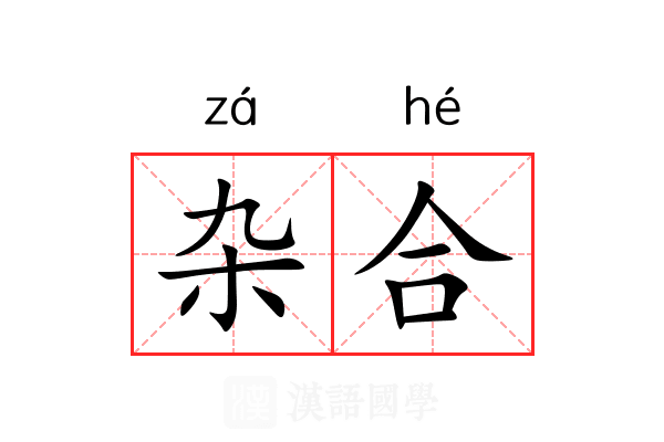 杂合 杂合