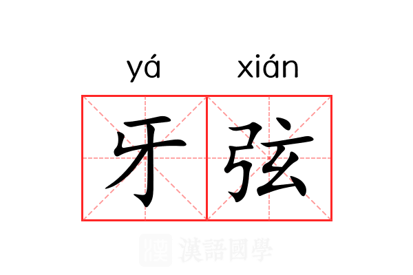 牙弦 牙弦