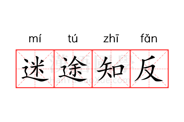 迷途知反 迷途知反