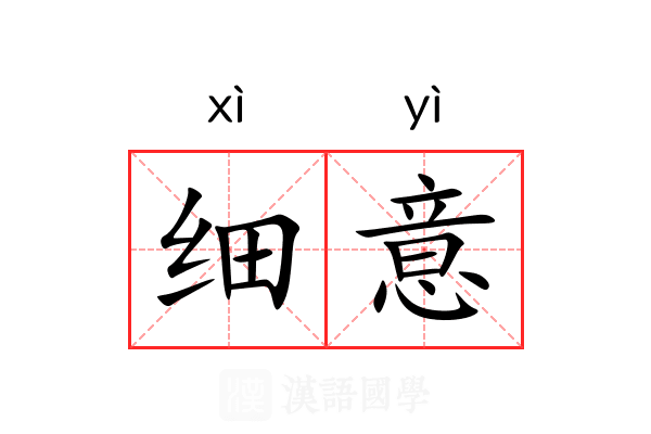 细意